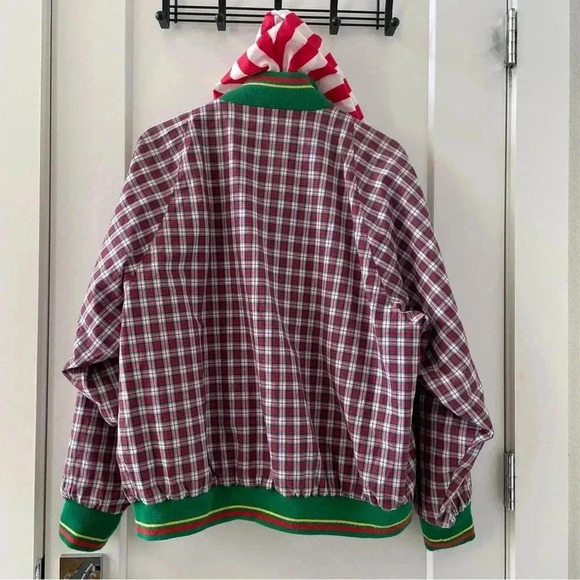 Vintage Oilily Reversible Jacket Quilt Lined Cats Lover And Christmas Size S - Picture 4 of 15